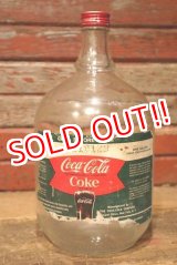 画像: dp-230901-153 Coca-Cola / 1950's-1960's Gallon Soda Fountain Syrup Jug Bottle