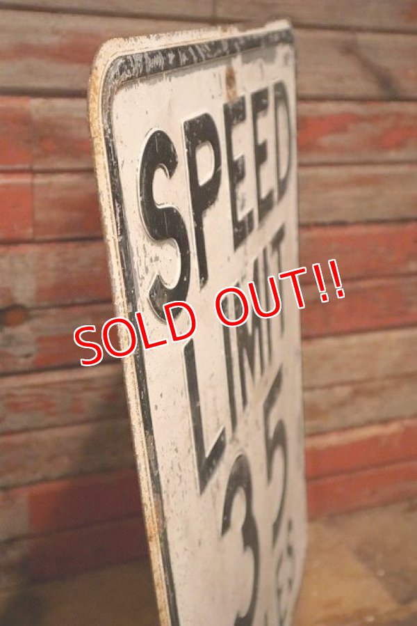 画像8: dp-230901-05 Road Sign / SPEED LIMIT 35 MILES 