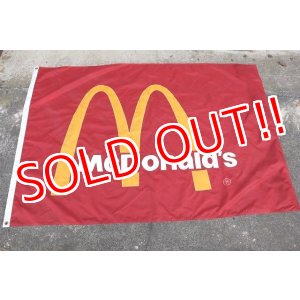 画像: dp-230901-268 McDonald's / 1980's Nylon Flag Banner