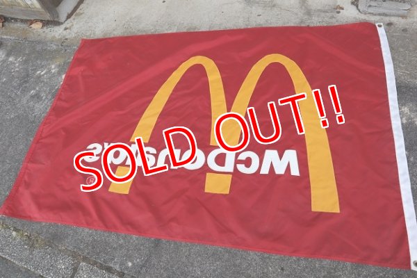 画像13: dp-230901-268 McDonald's / 1980's Nylon Flag Banner
