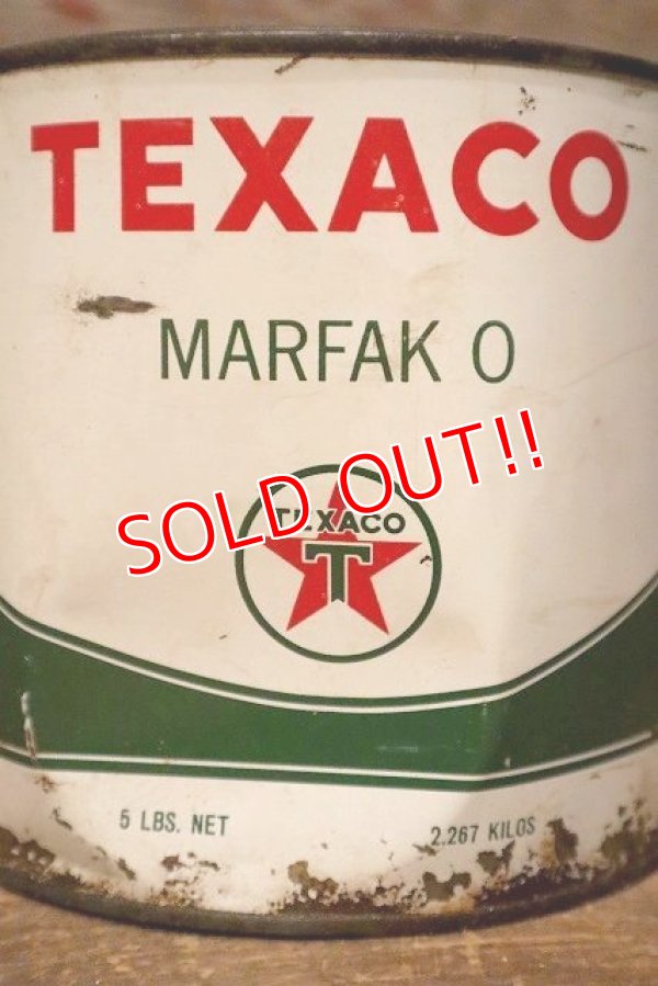 画像2: dp-230901-120 TEXACO / 1950's 5 LBS. MARFAK O CAN