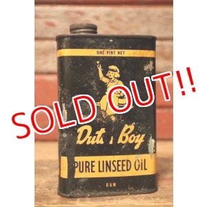 画像: dp-230901-120 Dutch Boy / 1960's PURE LINSEED CAN