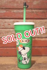 画像: ct-230801-08 Snoopy (Joe Cool) / A&W 1990's Plastic Cup