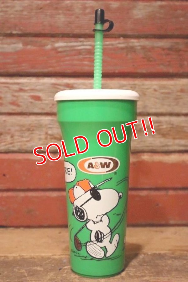 画像1: ct-230801-08 Snoopy (Joe Cool) / A&W 1990's Plastic Cup