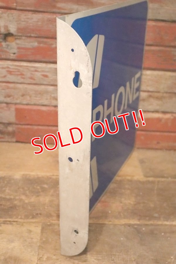 画像10: dp-230901-106 Public Phone Metal Sign