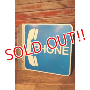 画像: dp-230901-106 Public Phone Metal Sign