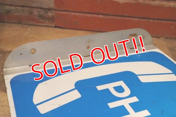 画像11: dp-230901-106 Public Phone Metal Sign