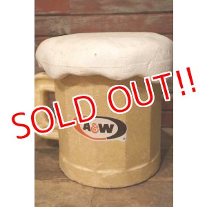 画像: nt-230907-15 A&W / 1970's-1980's Styrofoam Beer Mug Cooler Box