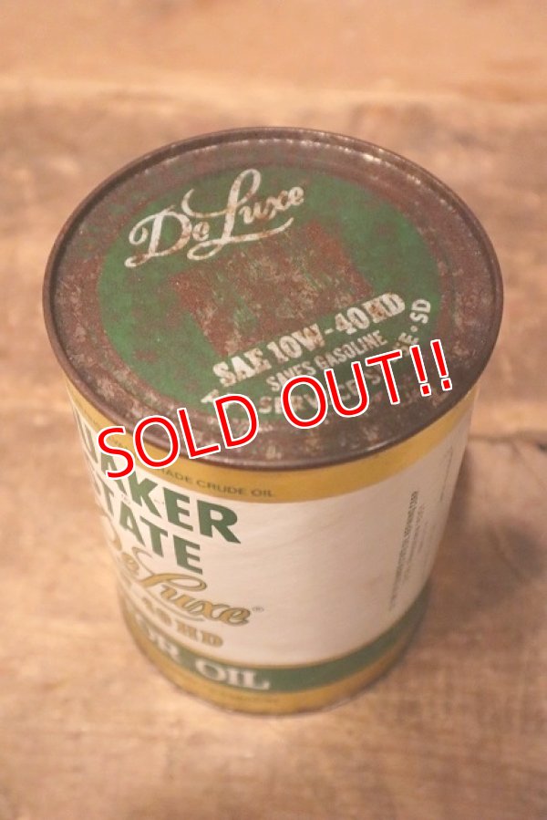 画像6: dp-230901-120 QUAKER STATE / 1980's Deluxe 10W-40HD One U.S. Quart Can