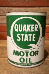 画像: dp-230901-49 QUAKER STATE / ONE U.S. GALLON SUPER BLEND MOTOR OIL CAN