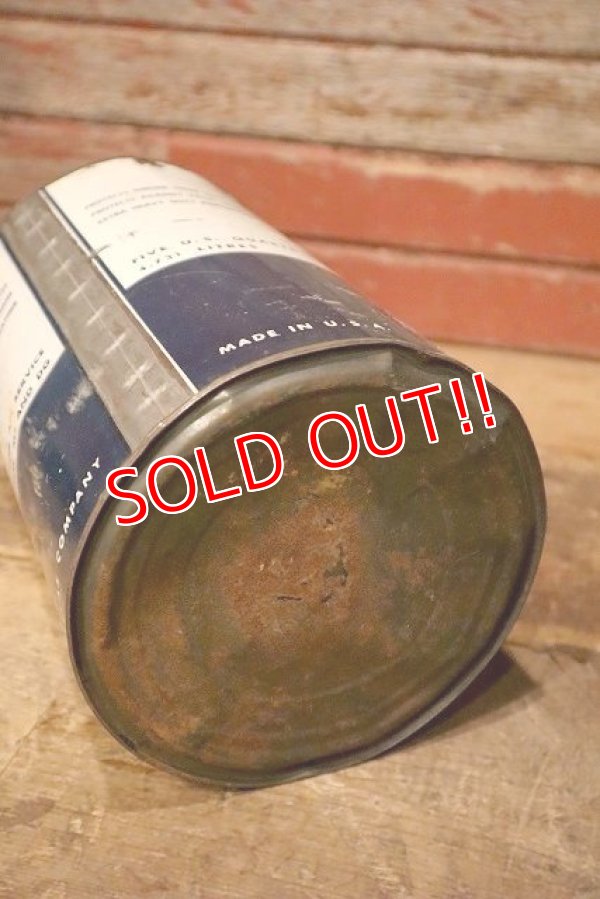 画像8: dp-230901-97 HAVOLINE (TEXACO) / 1950's FIVE U.S. Quarts Custom Made Motor Oil Can