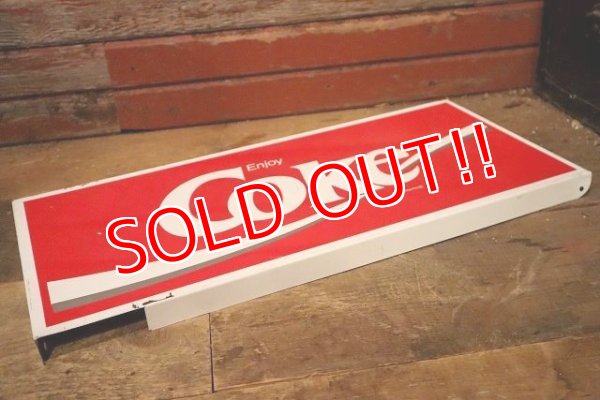 画像6: dp-230901-105 Coke (Coca-Cola) / 1980's-1990's Metal Sign