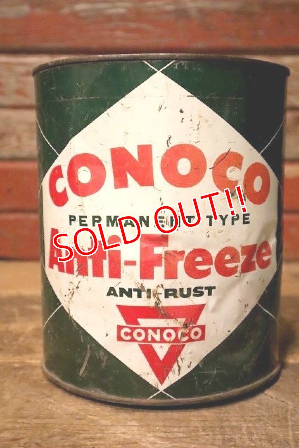 画像1: dp-230901-70 CONOCO / 1940's Anti-Freeze Anti-Rust Can