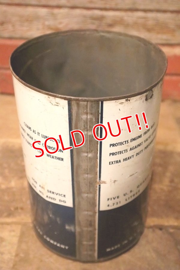 画像6: dp-230901-97 HAVOLINE (TEXACO) / 1950's FIVE U.S. Quarts Custom Made Motor Oil Can