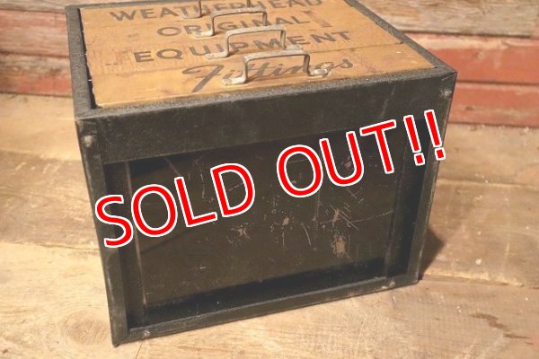 画像12: dp-230901-110 WEATHERHEAD / 1950's Metal Cabinet