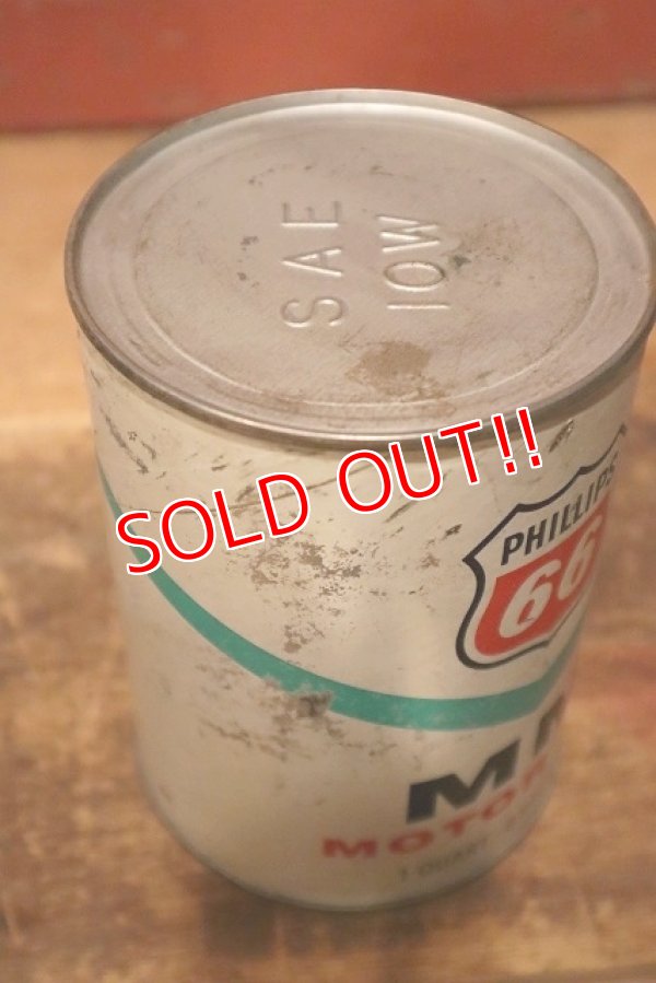 画像5: dp-230901-96 PHILLIPS 66 / MM MOTOR OIL One U.S. Quart Can