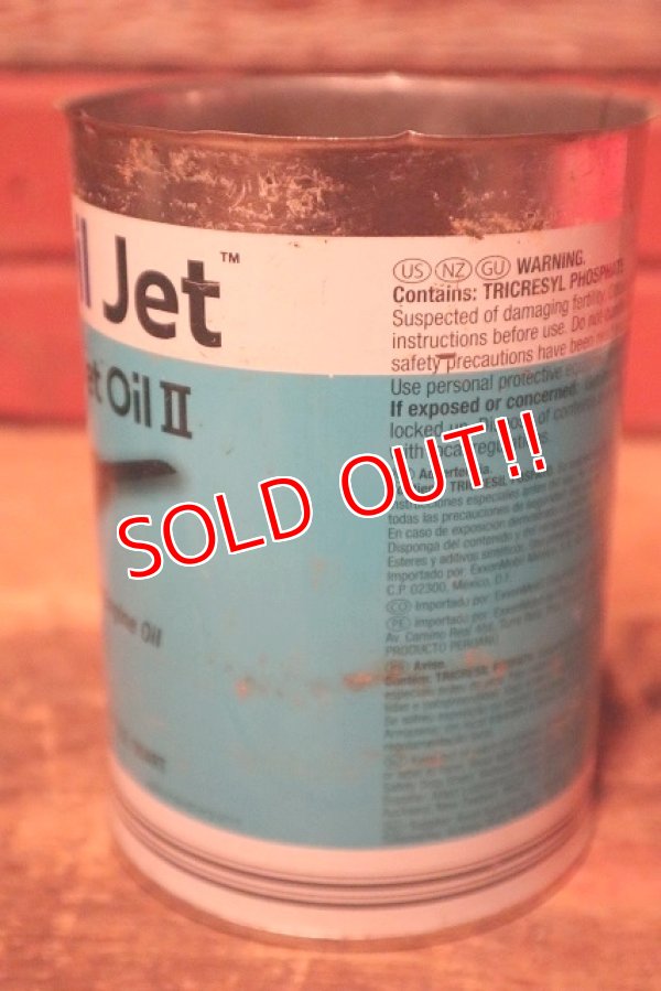 画像2: dp-230901-92 Mobil / Jet Oil II One U.S. Quart Can