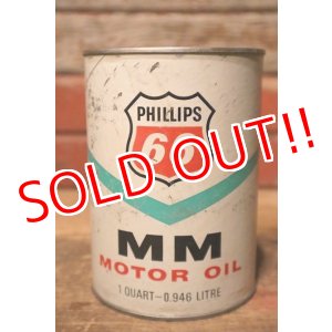 画像: dp-230901-96 PHILLIPS 66 / MM MOTOR OIL One U.S. Quart Can