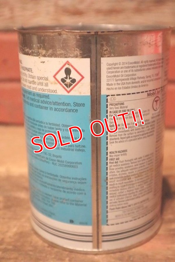 画像4: dp-230901-92 Mobil / Jet Oil II One U.S. Quart Can