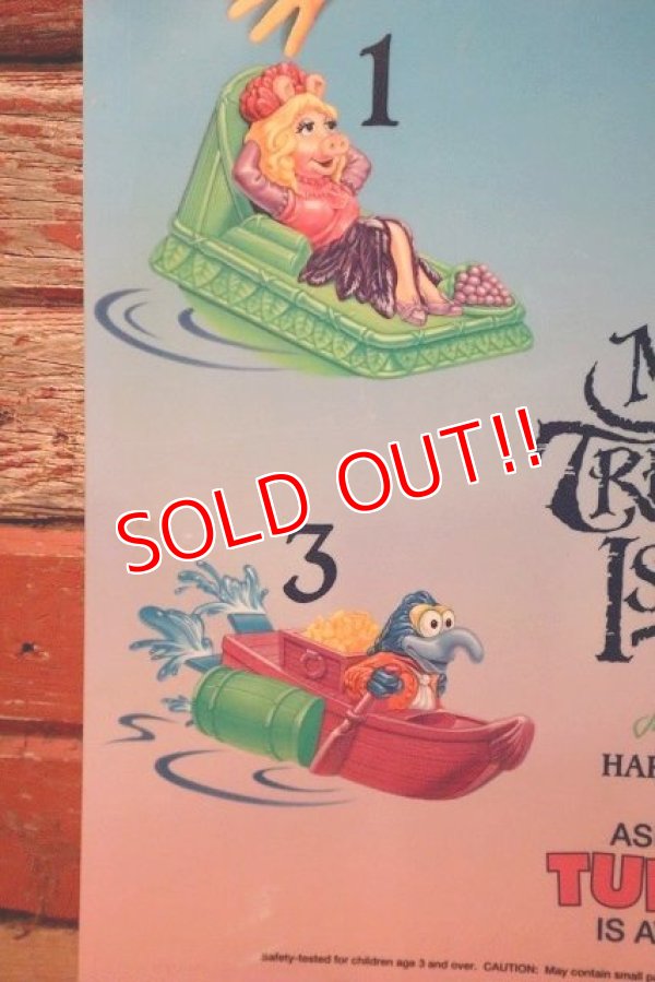 画像4: dp-230901-45 McDonald's / Muppet TREADURE ISLAND 1995 HAPPY MEAL TOY Translite