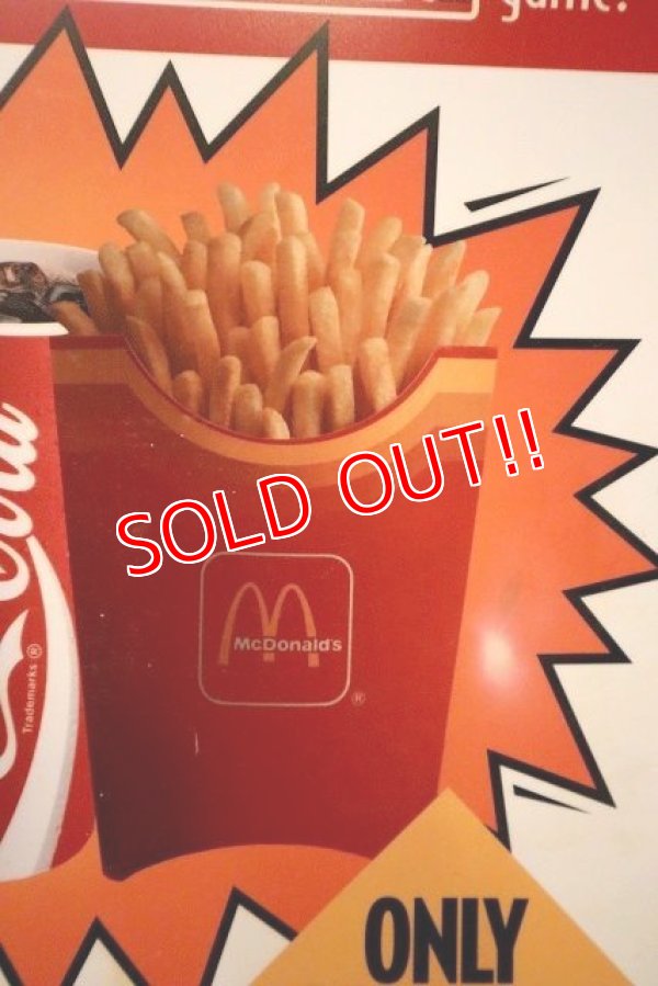 画像3: dp-230901-45 McDonald's / MONOPOLY 1995 SUPER-SIZE FREE Translite