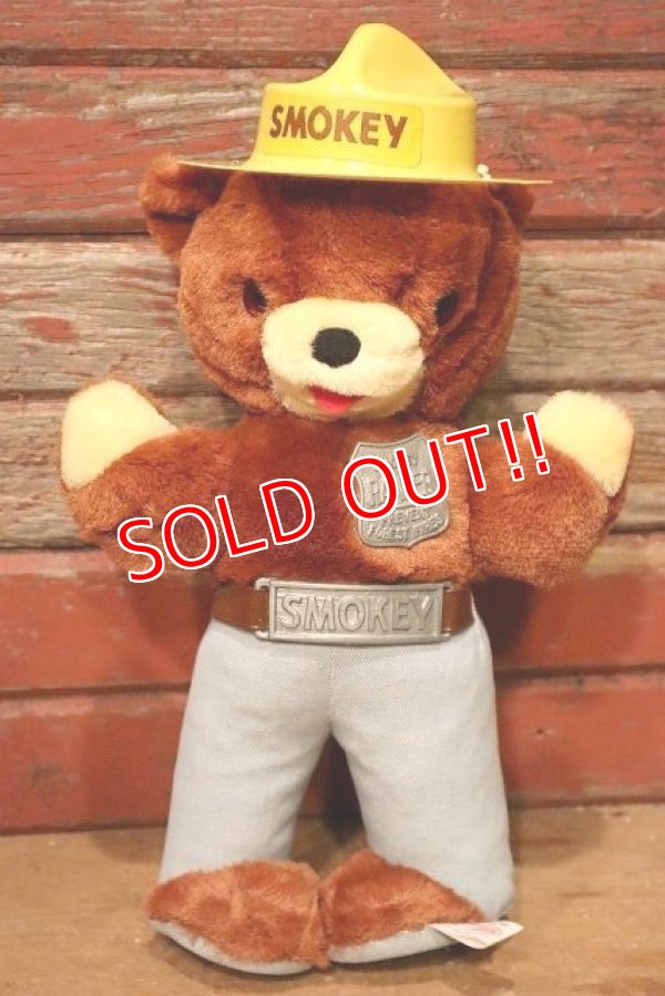 画像2: ct-230901-04 Smokey Bear / IDEAL 1960's Plush Doll