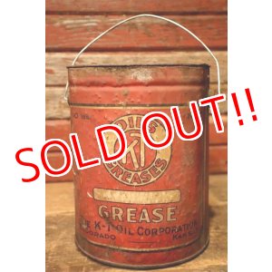 画像: dp-230901-75 THE K-T OIL CORPORATION / KT OILS GREASES VINTAGE CAN