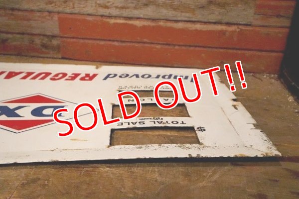 画像8: dp-230901-133 D-X / Gas Pump Face Porcelain Sign