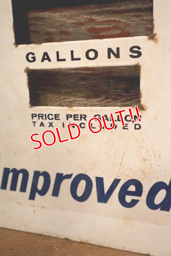 画像4: dp-230901-133 D-X / Gas Pump Face Porcelain Sign