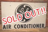 画像: dp-230901-147 GENERAL ELECTRIC / AIR CONDITIONER Masonite Sign