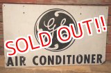 画像: dp-230901-147 GENERAL ELECTRIC / AIR CONDITIONER Masonite Sign