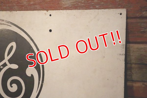 画像7: dp-230901-147 GENERAL ELECTRIC / AIR CONDITIONER Masonite Sign