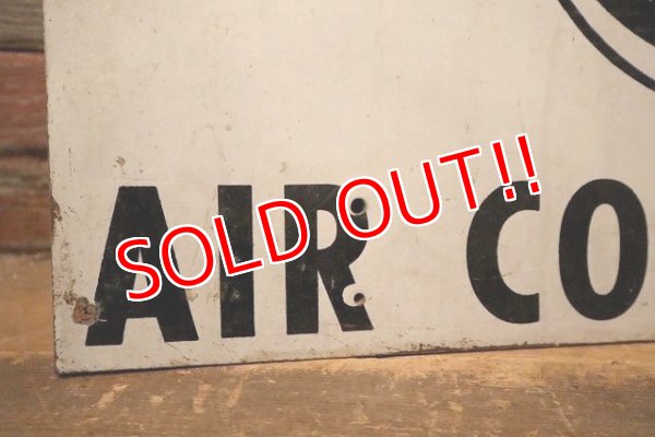 画像4: dp-230901-147 GENERAL ELECTRIC / AIR CONDITIONER Masonite Sign