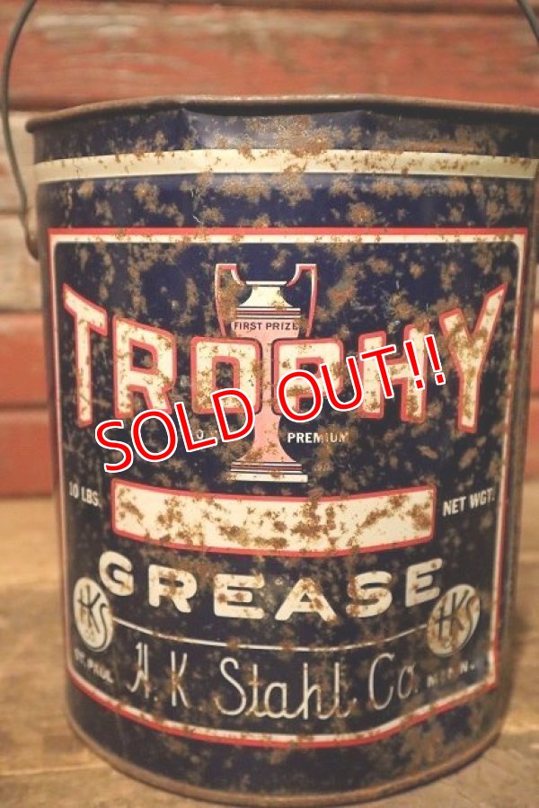 画像3: dp-230901-100 H.K. Stahl Co. / TROPHY GREASES VINTAGE CAN