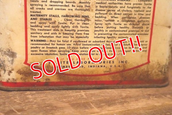 画像7: dp-230901-59 TOXITE LABORATORIES / Toxite Disinfestant Spray Can