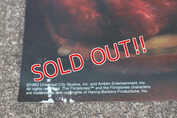 画像7: dp-230901-45 McDonald's / The Flintstones "GRAND POOBAH MEAL 1993 Translite