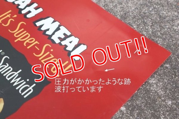 画像8: dp-230901-45 McDonald's / The Flintstones "GRAND POOBAH MEAL 1993 Translite