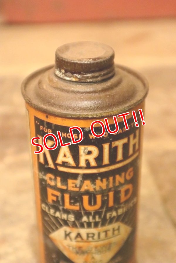 画像3: dp-230901-101 KARITH / 1940's CLEANING FLUID CAN