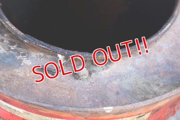 画像8: dp-230901-55 Mobiloil GARGOYLE / 1930's 100 POUNDS OIL CAN