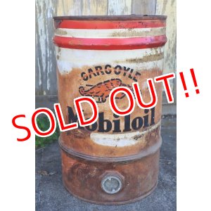 画像: dp-230901-55 Mobiloil GARGOYLE / 1930's 100 POUNDS OIL CAN