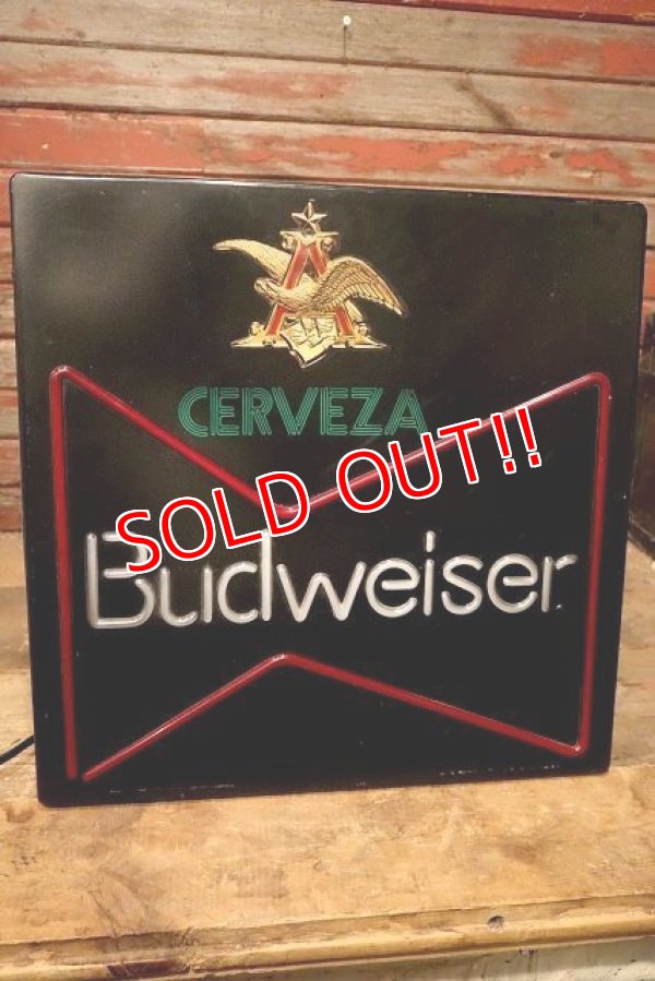画像5: dp-230901-38 Budweiser / 1990's Bar Lighted Sign