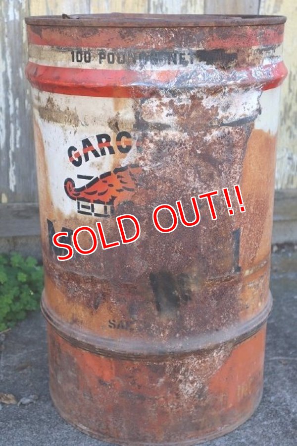 画像3: dp-230901-55 Mobiloil GARGOYLE / 1930's 100 POUNDS OIL CAN
