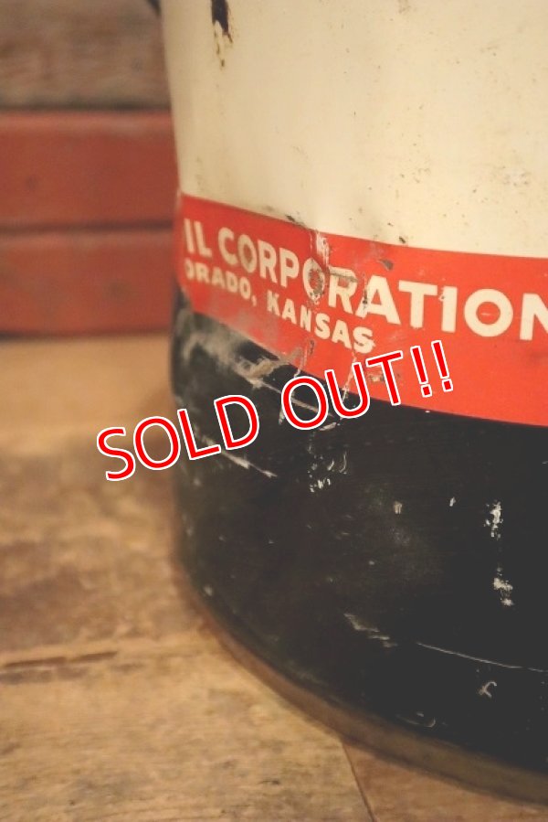 画像9: dp-230901-58 THE K-T OIL CORPOLATION / 1953 FLEET 35 POUNDS GREASE CAN 