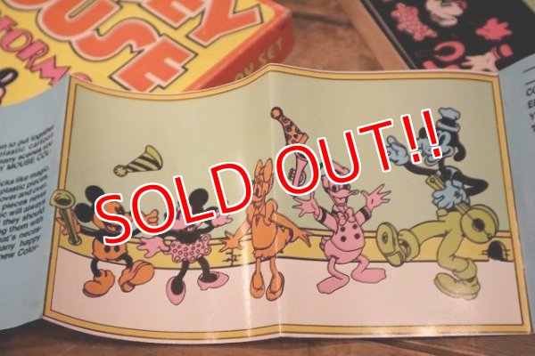 画像9: ct-230301-102 Disney / COLORFORMS INC. 1970's MICKEY MOUSE COLORFORMS SET