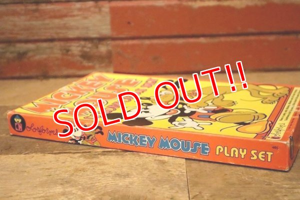 画像10: ct-230301-102 Disney / COLORFORMS INC. 1970's MICKEY MOUSE COLORFORMS SET
