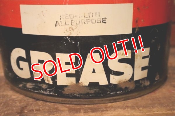 画像3: dp-230901-58 THE K-T OIL CORPOLATION / 1953 FLEET 35 POUNDS GREASE CAN 