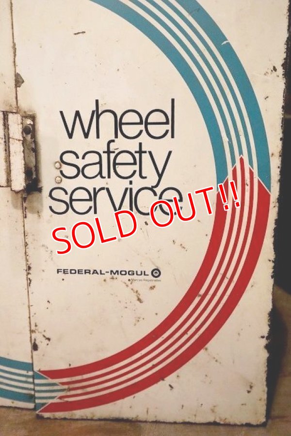 画像2: dp-230901-42 FEDERAL MOGUL / wheel safety service Metal Cabinet