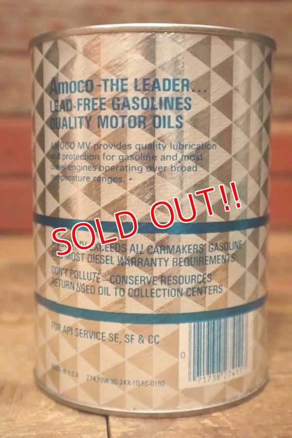 画像4: dp-230901-120 AMOCO / 10W-30 One U.S. Quart Motor Oil Can