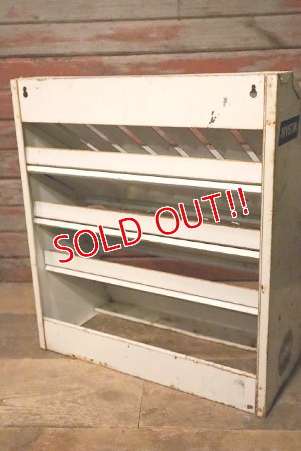 画像8: dp-230901-154 MYSTIC / PLASTIC COARTED CLOTH TAPE Vintage Metal Rack