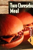 画像2: dp-230901-45 McDonald's / 1993 Menu Sign "Two Cheeseburgers Meal"